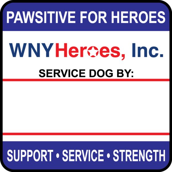 WNY Heroes PAWSITIVE Patch Thumbnail